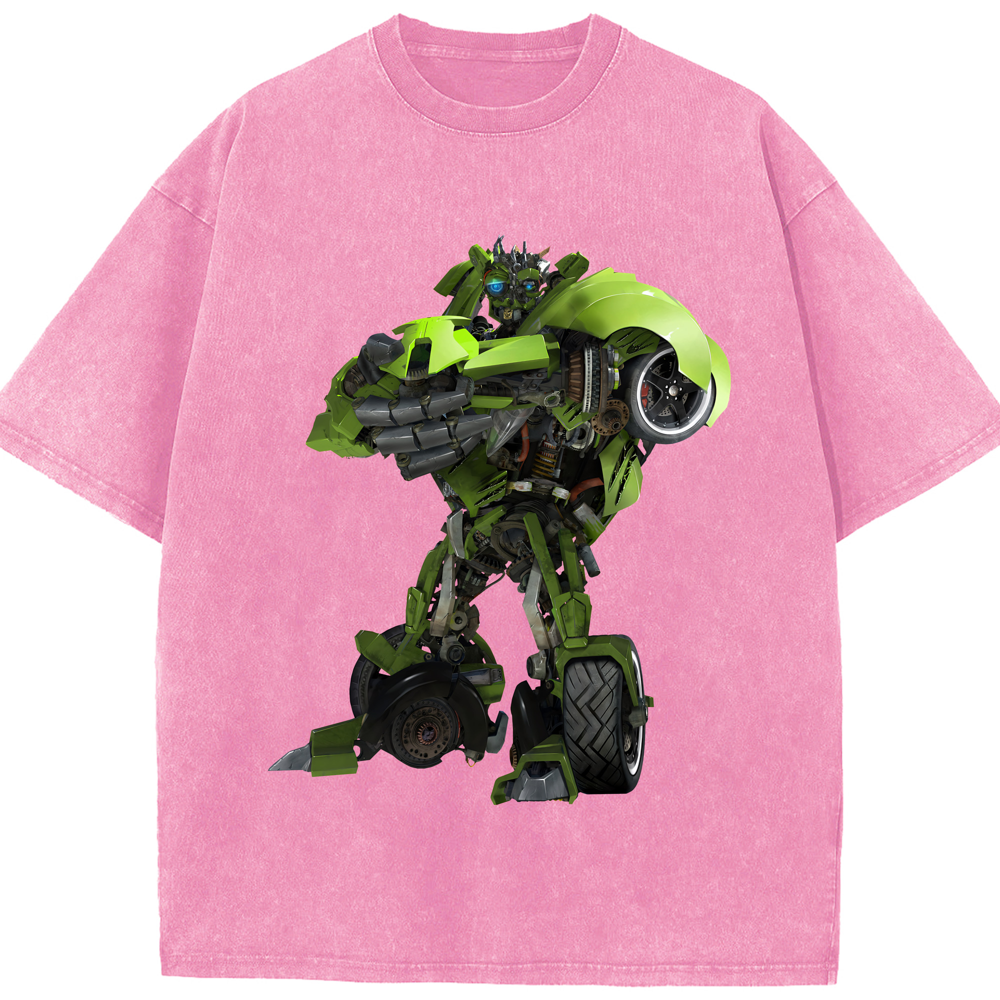 （画像用） Transformers トランスフォーマー 綿100% ヴィンテージ風 半袖Tシャツ（フロントプリント）